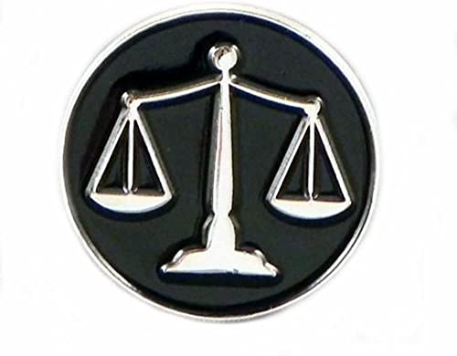 GBJUK Emaille-Anstecknadel mit Schmetterlingsverschluss, Metall, Schwarz