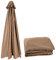 YFZNWHX Toile De Rechange pour Parasol, Ronde,Housse De Rechange pour Parasol, 8 Baleines, 3 M, Imperméable, Anti-UV, Heavy Duty Polyester Tissu De Rechange, Beige (Color : Khaki)