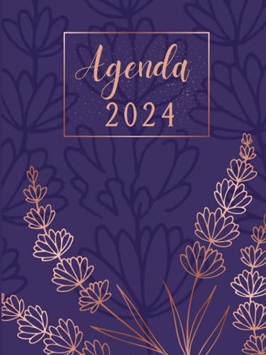 Agenda 2024: Semainier, Planificateur Professionnel Hebdomadaire et Mensuel au Format A4, Simple et Pratique, avec 1 Semaine sur 2 Pages et une Jolie ... Pour Usage Personnel ou Professionnel.