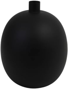 Dirk Davids Leuchten GmbH Deko Vase Matt Schwarz Ø26x34 cm