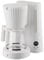 Alessi Plissé MDL14 W/UK - Design Drip Coffee Maker, with Automatic Start Function, in Thermoplastic Resin, British Plug 1100 W, 150 cl, White
