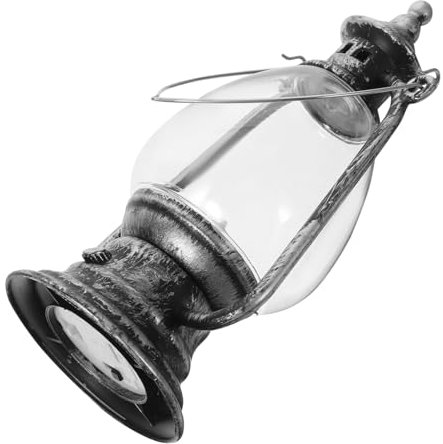 HOMSFOU Laterne Mit Batterie Retro Petroleumlampe Aus Kunststoff Kreative Handlampe Für Atmosphärenlaterne Und Laternendekoration in Szene
