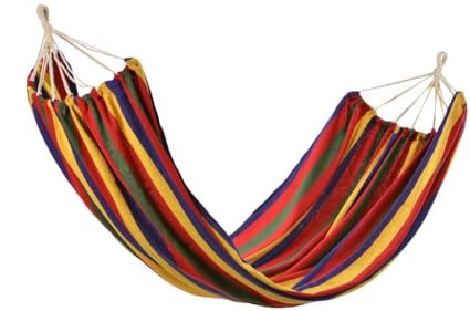 Hängematte 200x150 inkl. Tasche +2 Kissen Schaukel Hammock Sessel Hängesessel Gartenliege Gartenmöbel