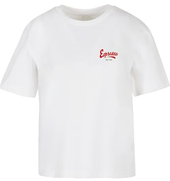 Miss Tee Damen Più Veloce Tee White, M