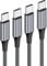 100W USB C to USB C Charger Cable, 2Pack 6ft Long Fast Type C Charger Cable Compatible for iPhone 16/15 Pro Max, Samsung S24 S23, Huawei P30, Pixel, MacBook, IPad Pro/Air, and More