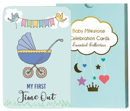 Meilensteinkarten für Kinder, bunte monatliche Meilensteinschilder, 50 x lustige Foto-Requisite, Babyparty-Dekorationen für Partys