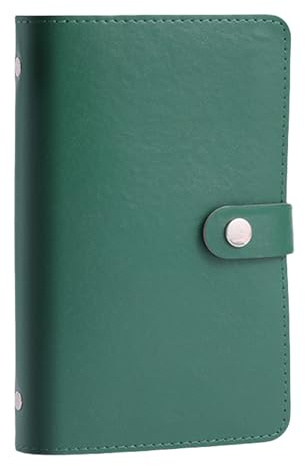 50 Pocket Currency Album Banknotes Holder 7x5Inch Paper Money Sleeves Storage Book for Money Documents Ticket Collection