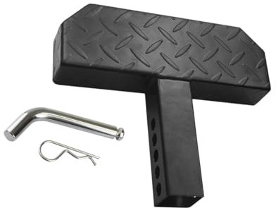 Milageto Trittstufe für Die Hintere Anhängerkupplung mit Stift für Anhängerfahrzeuge,