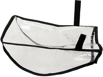 Sharplace Weatherproof Joystick Controller Cover, Electric Wheelchair Armrest Cover, Waterproof Arm Joystick Rain Shield, Clear Controller Protector, Powerchair Control Panel PVC Covering, Outdoor