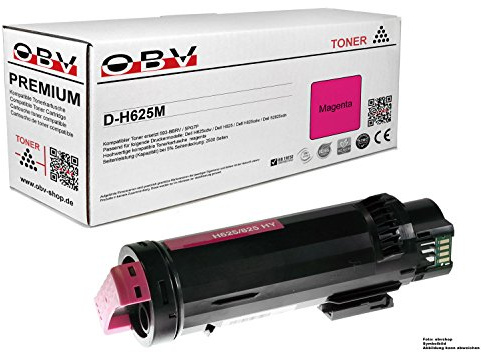 OBV Kompatibel Toner ersetzt Dell 593-BBRV 5PG7P für H625cdw H825 H825cdw S2825cdn - Magenta 2500 Seiten