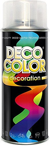 Deco Farbe Dekoration Universal Spray Paint Mehrzweck-400 ml GLANZ MATT SATIN Art Craft Art Decor DIY (RAL 0000 transparent)