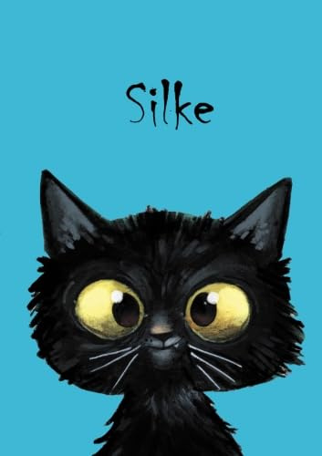 Silke: Silke - Katzen - Malbuch / Notizbuch / Tagebuch: A5 - blanko