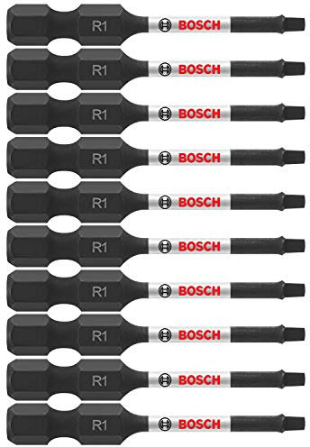 BOSCH ITSQ12B Impact Tough 2 in. Square #1 Power Bits