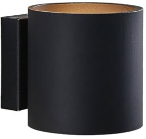 Lindby Wandleuchte, Wandlampe Innen Mirza (Modern) in Schwarz aus Aluminium (1 flammig G9) - Wandstrahler Wandbeleuchtung Schlafzimmer/Wohnzimmer Licht nach oben & unten Wohnzimmerleuchte