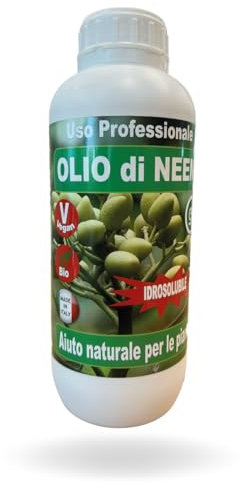 Olio di NEEM BIOLOGICO 1L - Il Tuo Miglior Alleato per la Salute delle Piante
