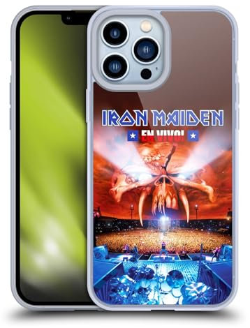 Head Case Designs Licenciado Oficialmente Iron Maiden Concert Tours Caso Funda de Gel Suave Compatible con Apple iPhone 13 Pro MAX