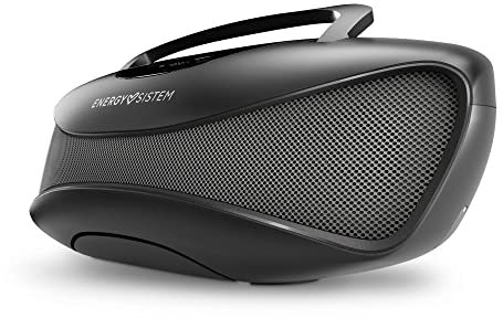 Energy Sistem Music Box BZ7+ Altavoz (Bluetooth 5.0, TWS, 20W, USB/SD, FM, Audio-In, Manos Libres y Display)