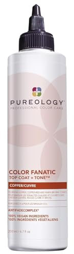Pureology Color Fanatic Top Coat and Tone Glaze Copper 200 ml