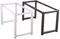 DuANgu Moderne Industrial Metall tischgestell Tischbeine, für Laminat, Holzplatte, Glasplatte, L?nge: 77-137 cm (18,5-30 Zoll), H?he: 71,5 cm (28 Zoll)