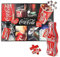 Kimm & Miller Coca Cola & Diet Coke Gifts for Women, Men & Children - Novelty 500 Piece Jigsaw Puzzles for Adults & Kids - Official Coca Cola Merchandise