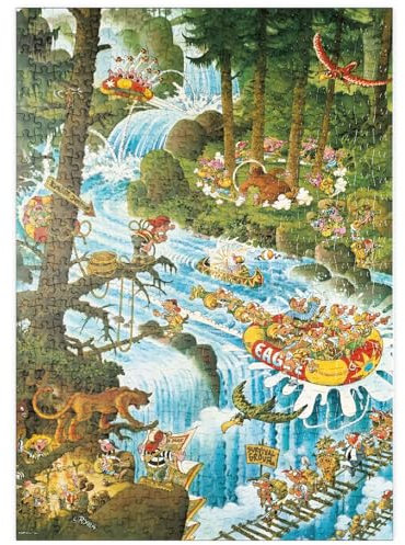 MyPuzzle Action - Michael Ryba - Cartoon Classics - Premium 500 Teile Puzzle - MyPuzzle Sonderkollektion von Heye Puzzle