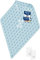 LICHTENHEIM Duschmatte rutschfest Sensitiv 53x53 cm - INKL 2 Haken - Badewannenmatte rutschfest - Antirutschmatte Badewanne BPA frei - Badematte schimmelresistent & waschbar (Hellblau)