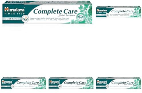 Himalaya - Complete Care Zahnpasta, 75-ml-Tube, mit Fluorid (Packung mit 5)