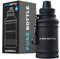 Pure Bottle Metal Water Bottle - Large Stainless Steel Water Bottle - Super Strong & Leak Proof - for Gym, Sports, Running - Steel Water Bottle - Half Gallon Water Bottle - Gym Keg - 2.2L bottle