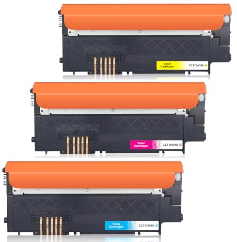 CLT-P404C CLT-404S Toner für Samsung C480W Kompatibel für Toner Samsung Xpress SL C480F WC430W C430 C480 CF480FN C48X C43X Series Drucker (3er-Pack)