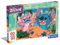 Clementoni Disney Stitch - Puzzle 60 Maxi Teile ab 4 Jahren - buntes Kinderpuzzle mit besonderer Leuchtkraft & Farbintensität - Geschicklichkeitsspiel für Kinder 26596
