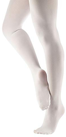 Tancefair Balletto e Danza Collant per Bambini Ragazze, per Studentesse e Bambina Donna in 3 colori Rosa Bianco Nero