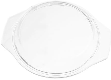 SHOWERORO Transparenter Glas-abdeckung Für Mikrowelle Spritzschutz Für Lebensmittel Ölschutz Für Kühlschrank Und Esstisch