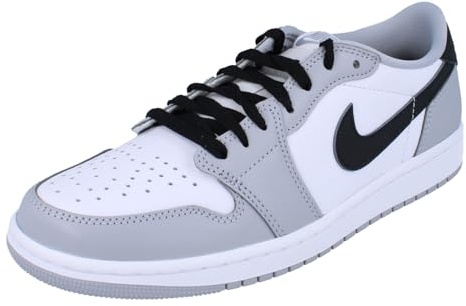 Air Jordan 1 Low OG Shoes (CZ0790-110, White/Wolf Grey/Black) Size 8.5 | Casual Shoes