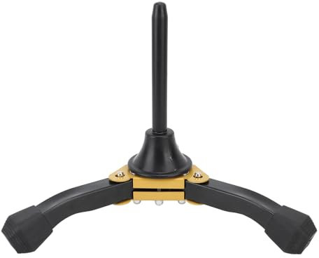 Clarinet Stand, Portable Clarinet Stand Holder Foldable Saxophone Oboe Tripod Support for Soprano Saxophone Wind Instruments