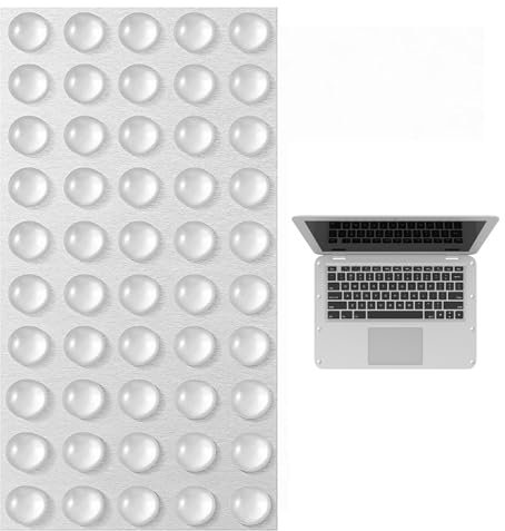 50 Pcs Clear Soft Close Pads,Self Adhesive Furniture Door Bumpers,Cupboard Door Stoppers Sticky Rubber Feet Bumper Pads Noise Reducer,Small Silicone Rubber Bumper Pads for Wall and Wooden Floor