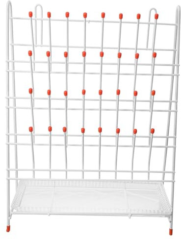 ULTECHNOVO Drip Rack Laboratory Drying Rack for Test Tube Holder Essential for Test Tubes