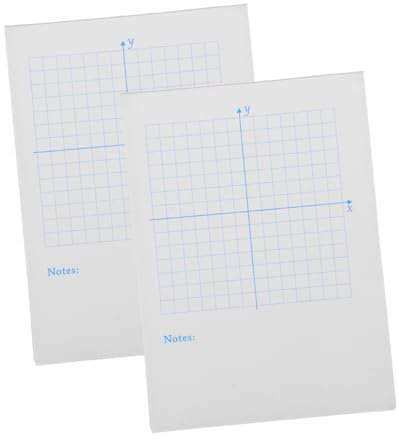 Gadpiparty Bücher Xy-koordinatenlineatur Übungshefte Mathezeichnen Millimeterpapier Block Für Geometrische Aufgaben Und Grafische Notizen Robustes Papier Für Schule Und Beruf