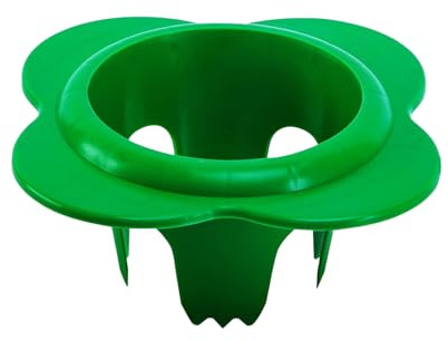 Generisch Flower Sprinkler Cover, 6 Inch ABS Sprinkler Head Protector with 3.8 Inch Inner Diameter for Outdoor Garden, Prevents Damage from Cars
