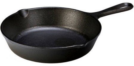 Lodge Logic - Sartén de hierro fundido de 9 pulgadas con mango integral resistente a prueba de horno
