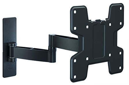 VOGELS Gama Profesional PFW 2000 Series Soportes con Giro A Pared Monitors/TVS hasta 43 PFW 2040 Display Wall Mount Turn and Tilt Negro (PFW2040)