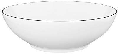 SELTMANN WEIDEN Schale/Schüssel - Durchmesser: 20,2 cm - Höhe 6,5 cm - Lido - Form: Rund - 10826 Weiß - Black Line