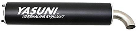 Echappement Yasuni Scooter 2 temps, noir, noir