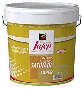 JAFEP Pintura Plastica Satinada Super 4 L