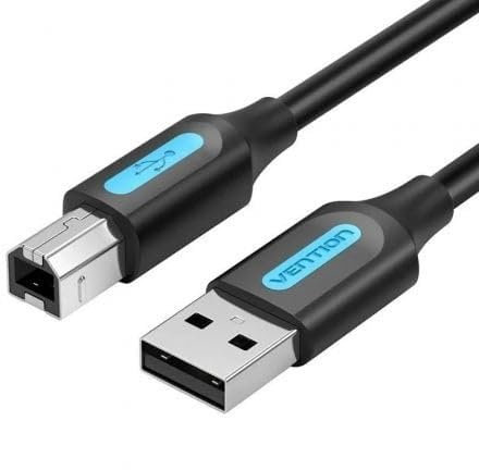 Vention Câble Imprimante USB 2.0 USB A mâle vers B mâle Cordon de Scanner Câble Compatible avec HP/Epson/Dell/Canon/Lexmark/Xerox/Brother/Samsung etc (10M)