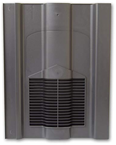 Grey Roof Tile Vent - Limarech Vents for Sandtoft Lindum, Russell Cheviot, Redland Renown & Marley Ludlow Major Tiles