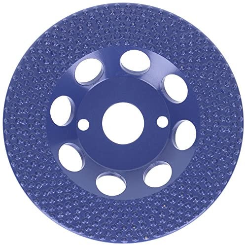 PRODIAMANT - Mola a tazza diamantata professionale, 125 mm, per rivestimenti, colore cemento e residui di colore, 125 x 22,2 mm