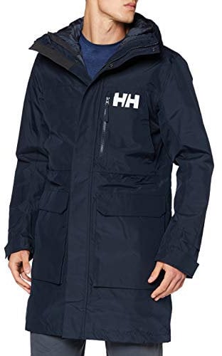 Helly Hansen Hommes Manteau de gréement, Bleu Marine, XL