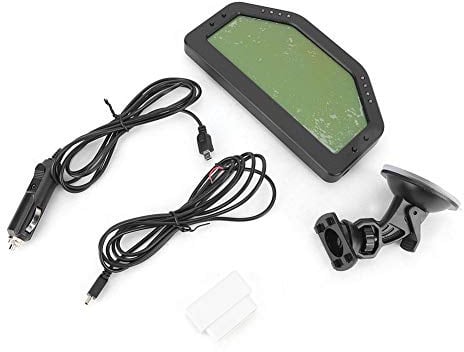 9000 U/min Race Display OBD2 Bluetooth Dashboard LCD-Messgerät Kombiinstrument Messgerät Elektroauto-Messgerät Digital Dash Display Kabelbaumanschluss für 12-V-Fahrzeuge gemäß Obdii-Standards