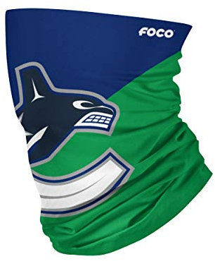 FOCO NHL Unisex-Erwachsene NHL Team Logo Neck Gaiter Multiuse, Unisex-Erwachsene, Schal, NHL Team Logo Neck Gaiter Multiuse, Großes Logo, Adult