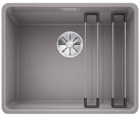 BLANCO 526345 ETAGON 500-F Küchenspüle, alumetallic, 60 cm Unterschrank